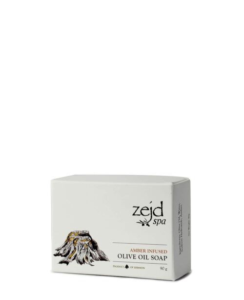 Amber Infused Olive Oil Skin Cleansing Soap Bar
