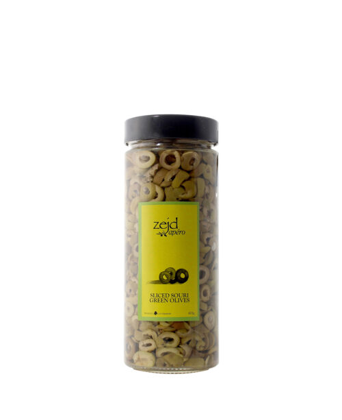 Sliced Green Olives