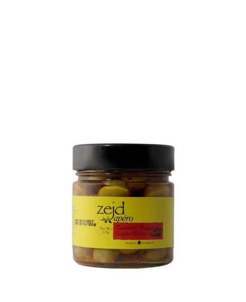 Sundried Tomato Stuffed Olives