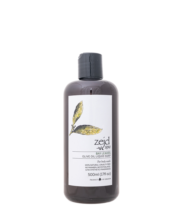 Bay Leaves Infused Olive Oil Liquid Soap - Zejd
