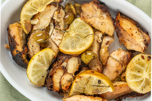 Lemon grilled chicken