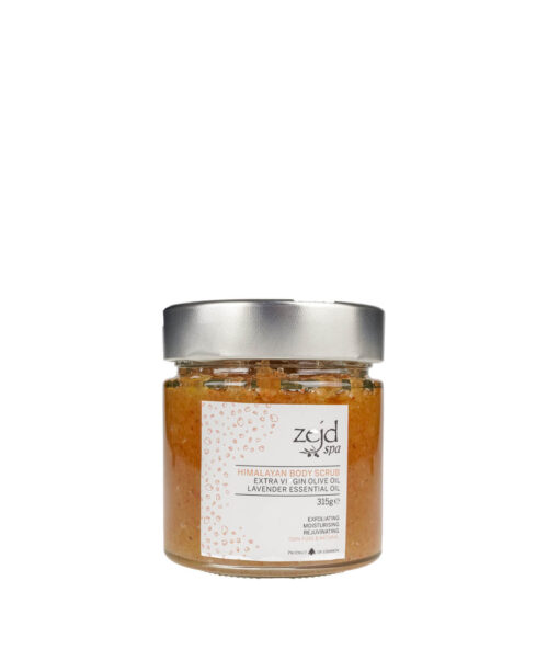 Olive Oil Enriched Himalayan Salt Body Scrub
