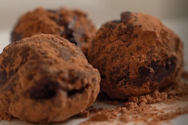 Chocolate Extra Virgin Olive Oil Truffles