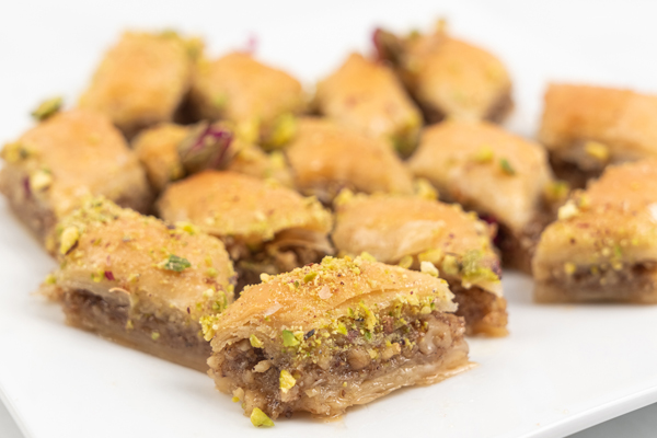 Vegan, Easy Baklava with Extra Virgin Olive Oil