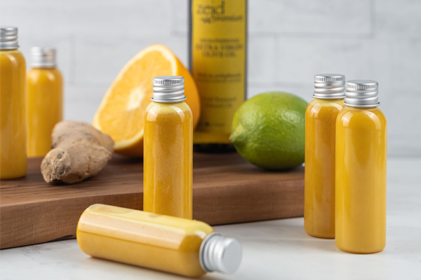 Citrus and Ginger Immunity Shot